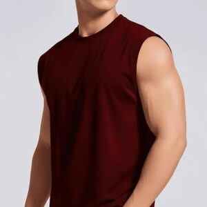 JUARI BE A GENTLEMAN Cotton Regular Fit,Sleeveless, Gym Vest for Men